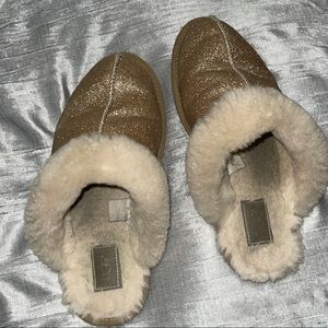 Ugg glitter house shoes